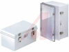 Enclosure; ABS/PC Blended Plastic; Polyurethane Gasket; Light Gray; NEMA1,2,4,4X - 70148552 - Allied Electronics, Inc.