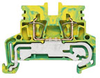 Compact Style Modular PE Terminal Blocks -- ZPE 2.5N - Image