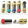 BNC Metal Plug with Color Stripe Gold Plate - 2010-SF-31 - SFCable.com