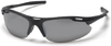 Pyramex Avante Safety Glasses with Black Frame and Silver - SB4570D - Safety Glasses USA
