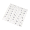 Egis Mobile Electric 8020B Emergency Vehicle Label Set, 40 labels, for RT/ST Fuse Blocks - 82022 - Waytek, Inc.