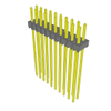 Headers, Male Pins - 612-TSW-110-27-L-D-ND - DigiKey