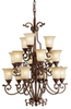 Mid. Chandeliers-Glass Up - 206427 - Light Center (The)