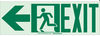 Glow-In-The Dark Safety Guidance Aluminum Sign - NYC Approved - 81797 - Brady Corporation