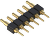 Spring Loaded Connector, Header, 6Pos; Spring Loaded Connector Type Mill Max -- 64AH1502