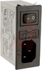 MULTI FUNCTION MODULE FILTER, 862 SERIES, NO VOLTAGE SELECTOR, W/FUSE HOLDER - 70133326 - Allied Electronics, Inc.
