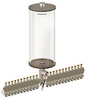 Clear View Multiple Feed Electro Lubricator, 1 gal Acrylic Reservoir, 23 Feeds, 1/8