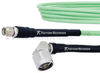 Low Loss SMA Male to RA N Male Cable LL142 Coax in 60 Inch and RoHS with LF Solder - FMCA1248-60 - Fairview Microwave Inc.
