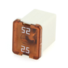 Littelfuse Low Profile JCASE Fuse 25A, 58VDC, Time Delay, 0895025.Z - 46305 - Waytek, Inc.