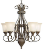 P4374-87 Mid. Chandeliers-Glass Up - 762622 - Capital Lighting, Inc.