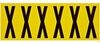 34 Series Indoor Numbers and Letters - 3450-X - Brady Corporation