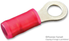 Terminal, Ring Tongue, #8, Crimp, Red; Stud Size - Metric Amp - Te Connectivity - 66H6951 - Newark, An Avnet Company