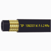 EN 853 1SN-20 Single Layer Steel Wire Braided Wrapped Cover High Pressure Flexible Hydraulic Hose -- 1SN2001 - Image