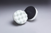 3M Finesse-It 1963 White Foam Pad Hook & Loop Attachment - 3 in Diameter - 60799 - 051111-60799 - R. S. Hughes Company, Inc.