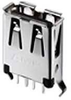 USB Connectors USB A R/A RCPT ASSY SMT LEAD FREE - 792-1734366-3 - Utmel Electronic Limited
