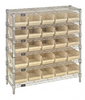 Bins & Systems - 4'' Shelf Bins (QSB Series) - Complete Bin Center - WR6-36-1236-102 - Image
