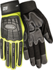 Red Steer Ironskin 176 Black XL Synthetic Leather Full Fingered Work & General Purpose Gloves - PVC Palm Only Coating - 046065-01764 - 046065-01764 - R. S. Hughes Company, Inc.