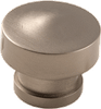 Modern Convex Top Knob, Satin Nickel - 814622 - HardwareSource, Inc.