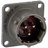 connector,metal circular,box mounting receptacle,size 12,32 #16 solder pin cont - 70143353 - Allied Electronics, Inc.