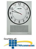 Valcom Baffle for 12" Analog Clock and 8" Speaker - V-CSB12S - TelephoneStuff.com