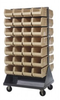Bins & Systems - Ultra Stack and Hang Bins (QUS Series) - Louvered Racks - Complete Packages - QMD-36H-240 - Image