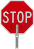 Brady Aluminum Octagon Red Stop Signs, Traffic Control Signs & Banners Sign - 18 in Width x 18 in Height - TEXT: STOP - 57755 - 754476-57755 - R. S. Hughes Company, Inc.