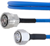 Low PIM 4.3-10 Male to 7/16 DIN Female Plenum Cable SPP-250-LLPL Coax in 60 Inch and RoHS with LF Solder - FMCA1783-60 - Fairview Microwave Inc.