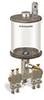 Levelux Clear View Multiple Feed Manual Lubricator, 1 qt Acrylic Reservoir, 4 Feeds, 1/4” OD Tube Outlets - B5178-032AB041W - Oil-Rite Corp.