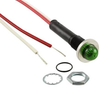 Panel Indicator, 9.65Mm, Green, 12V; Led Color Vcc (Visual Communications Company) - 99F3117 - Newark, An Avnet Company