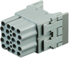 Heavy Duty Insert, Rcpt, 20Pos, 12Awg; Product Range Te Connectivity - 62AC1380 - Newark, An Avnet Company