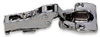 Stainless Steel European Half Cranked Hinge - 658884 - HardwareSource, Inc.