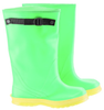 Onguard 87050 Black/Green/Yellow 10 Chemical-Resistant Overboots - 17 in Height - PVC Upper - 791079-11078 -- 791079-11078 - Image