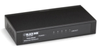 Palm-Sized Ethernet Switch, 5-Port, (4) RJ-45, (1) ST (Multimode, 2 km) - LB8406A-US - Visual Sound, Inc.
