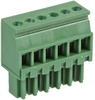 Terminal Block, Pluggable, 6Pos; Pitch Spacing Multicomp Pro - 64T3426 - Newark, An Avnet Company