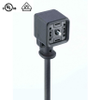 GAN - Molded Female Cordset, Form A, Contacts: 2+2PE, without Protective Circuit or LED, 250 V | 10 A, IP67; PUR Grey, 3x0.75mm² (18AWG); cULus 2238 - GAN220U-A0U-603 - Belden Inc.