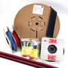 3M White Polyolefin Heat Shrink Thin-Wall Tubing FP-301 - 100 ft Length - 2:1 Shrink Ratio - +212 F Shrink Temp - 051135-35587 - R. S. Hughes Company, Inc.