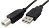 6' USB 2.0 Cable, A-B, M-M, Black - 85-587BK - Computer Network Accessories, Inc.