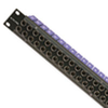 Canare 241U-DVJAW Patchbay 1RU 24Position Normal Through -- CAN241UDVJAW