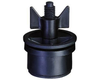 Plug, Mech, Hand Tight, Cleanout Style, 1.615
