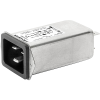IEC Appliance Inlet C20 with Filter, ECO design, front or rear side Mounting - 5130 - SCHURTER Inc