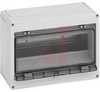 ENCLOSURE,POLYSTYRENE,TRANSPRNT HINGED COVER,KNOCKOUTS,IP65,NEMA4X,10X7.09X4.33 - 70074749 - Allied Electronics, Inc.