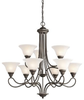 Mid. Chandeliers-Glass Up - 602103 - Light Center (The)