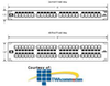 Leviton 24/48-Port Voice Grade Patch Panel - ITW-49004-J24 - TelephoneStuff.com