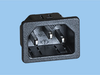 IEC 60320 C14 Snap-In Inlet; 1.0mm panel thickness - 83030130 - Interpower