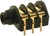 Conn, Stereo Jack, Socket, 6.35Mm, Pcb; No. Of Contacts Cliff Electronic Components - 22AC4355 - Newark, An Avnet Company