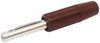 Conn, Banana, Plug, 10A, Solder, Brown; Gender Deltron Components - 95AC2711 - Newark, An Avnet Company