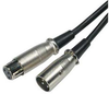 50' 3P XLR Plug to Jack Extension Cable - 203105 - Computer Network Accessories, Inc.