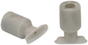 Flat suction cup (oval) for narrow or curved workpieces SGO 12x4 SI-65 N020 - 10.01.01.00222 - Schmalz Inc.