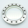 DUV Laser Grade Fused Silica Viewport w/ Broadband AR Coating for 425-760nm, 3.88″ View Dia, 6.00″ Conflat Flange -- A15035-1-CF - Image