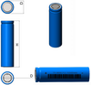 Li-ion Battery -- TP-18650LP-3.7V2400mAh - Image